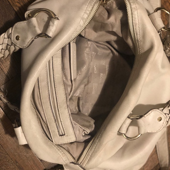 Michael Kors Satchel w/ braided handles + strap - Picture 6 of 6